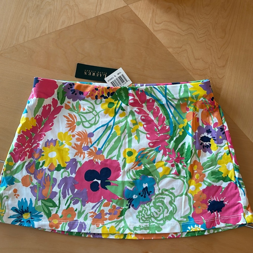 NWT Ralph Lauren Swim Skirt Size S